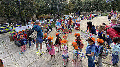 Kinder beim Weltkindertag 2023
